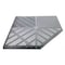 Fleet Engineers AeroFlap AF-24 Aerodynamic Mud Flap, shortie, 24in Black 033-08000 - alternate 1